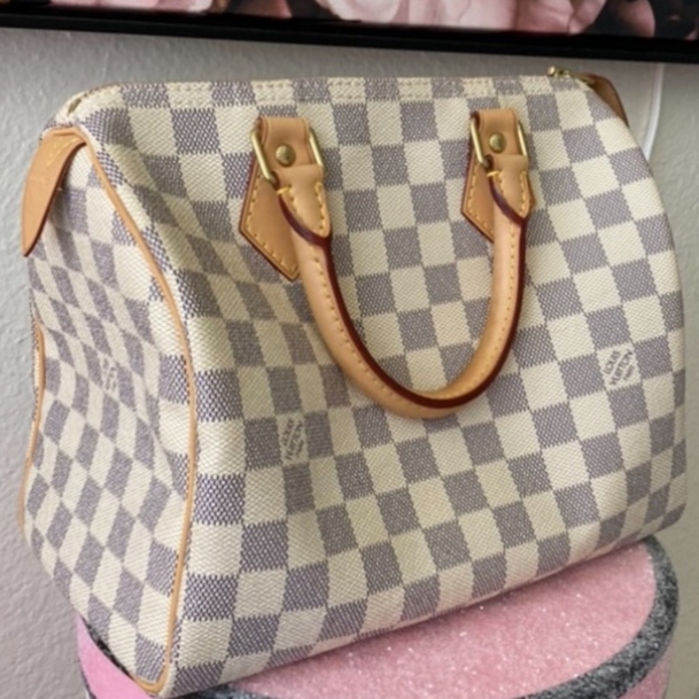 - Louis Vuitton Speedy 25 Damier Azure